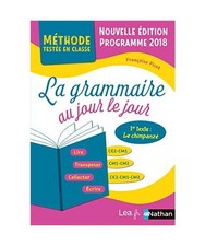 La grammaire au jour le jour 1
