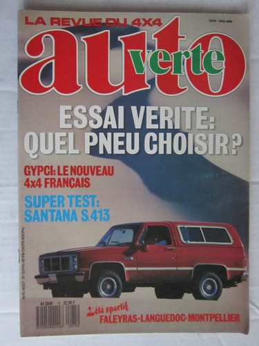 Auto verte 4x4 - 4x4, 75