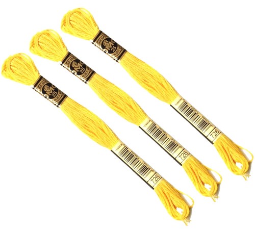 Dmc 726 lot - de, Échevettes