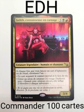 MTG Commander Deck Judith Connaisseuse en Carnage 100 Cartes Magic EDH