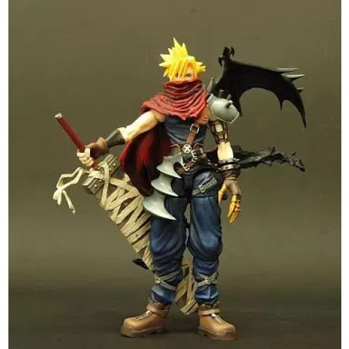 Used play arts cloud figure - [used],