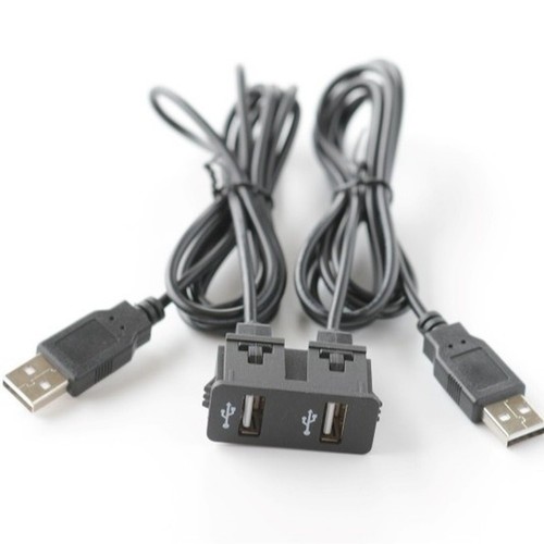 Cable rallonge double prise