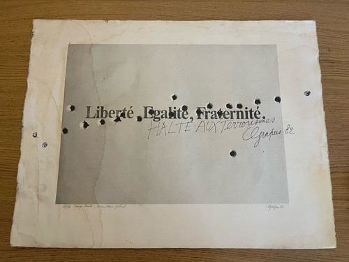 Affiche originale grafus 1982 - originale,