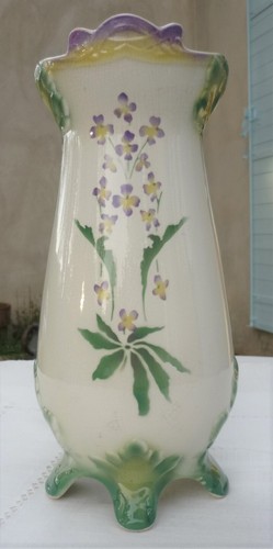 Vase ancien barbotine art - ancien,