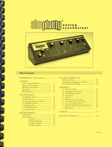 Moog slim phatty analog - slim,