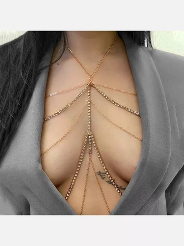 Collier long pour seins - collier,