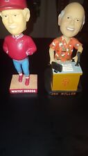 Whitney Herzog & Jon Miller Bobble head  St Louis Cardinals/San Francisco Giants
