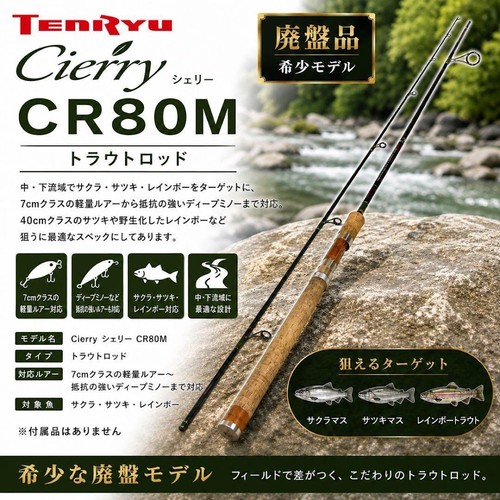 Tenryu cierry cr80m trout - cierry,