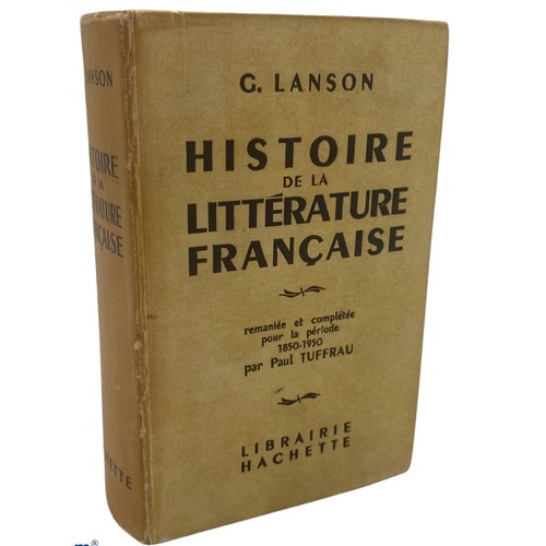 Histoire litterature - histoire, de