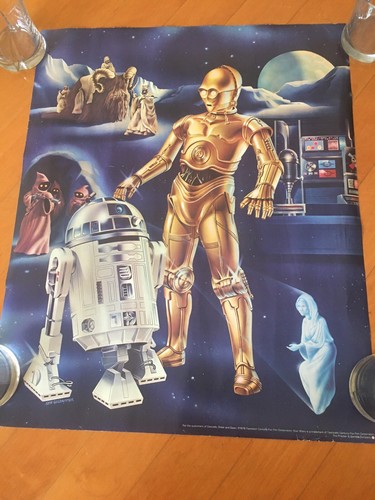 Star wars promotional poster - star,