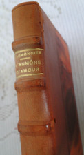 Livre L'aumône d'amour Camille LEMONNIER illustrations hors texte sanguine 1897