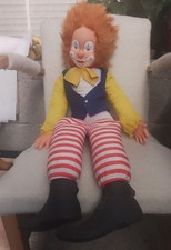 Ancien Clown Grande Taille 80