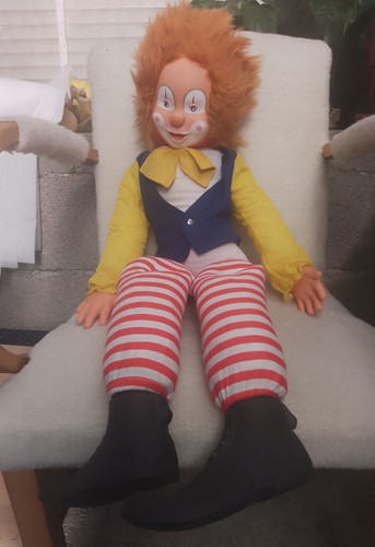 Ancien clown grande - grande, taille