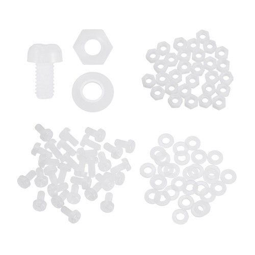 Boulons nylon 5x4mm avec - m2.5x4mm,