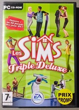 Jeu PC CD-Rom Les Sims Triple Deluxe (complet)