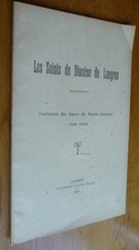 Les saints diocèse de - saints,