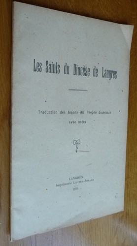 Les saints diocèse de - les,
