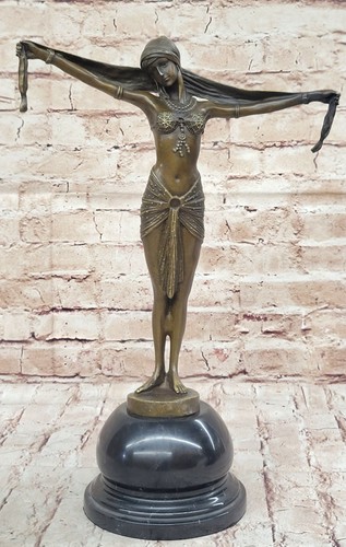 Statue bronze art déco - statue, en