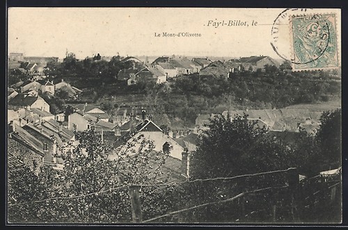 Cpa fayl billot - le, mont