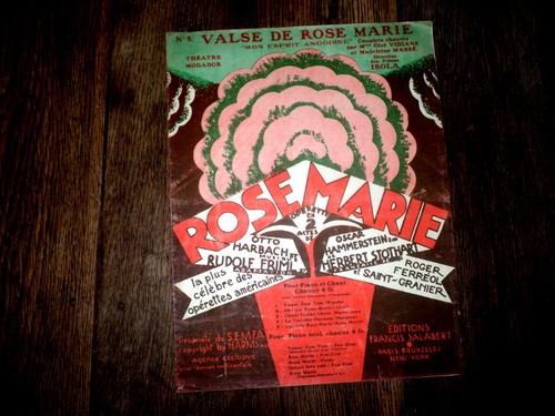 Valse rose marie de - rose-marie,