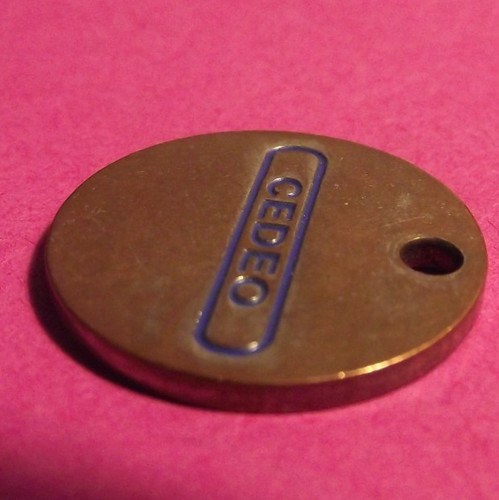 Jeton caddie metal - jeton,