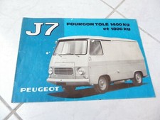 Peugeot J7 fourgon tolé