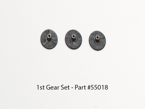 Hitec 55018 série - 55018, engrenages