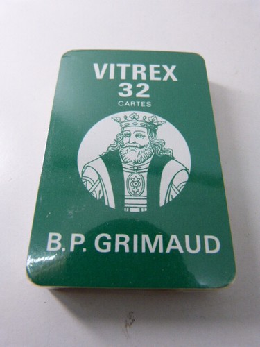 Jeu cartes vitrex b p - 32, b.p