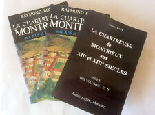 Raymond Boyer * La Chartreuse des Montrieux aux XIIe et XIIIe S. * Laffitte 1980