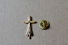 pin's croix Bretagne / hermine