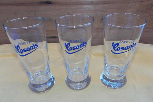 Ancien verre publicitaire - ancien,