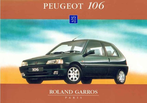 Catalogue brochure peugeot 106 - peugeot,