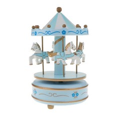 Carrousel En Bois  à Musique