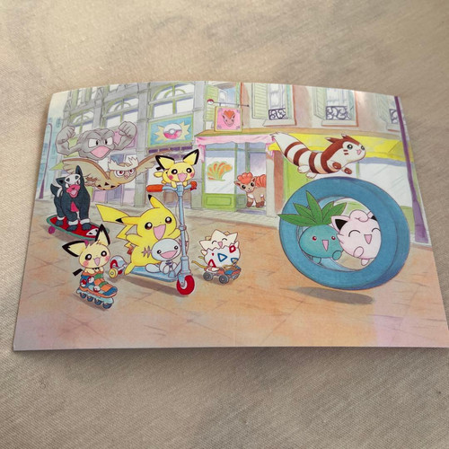 Carte postale pokémon - pokémon, version