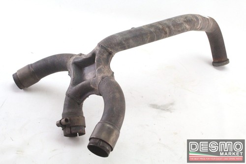 Horizontal exhaust collector