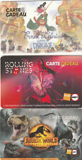 CARTE CADEAU  GIFT CARD  "  Fnac Darty  "  (France) (2)(vide)