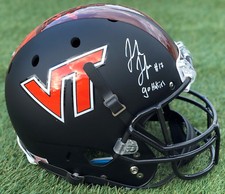 PSA/DNA Virginia Tech #17 JOSH