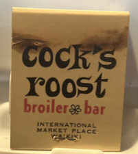 Coffre De Poulet Broiler Bar Marché International Waikiki Boîte D'Allumettes