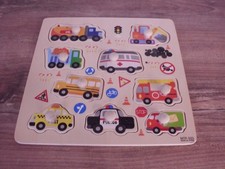 Lot 5 puzzles   bois