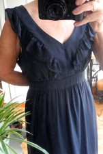 Robe NAF NAF 42/44 bleu marine jolie coupe , été, ou évènement, fêtes