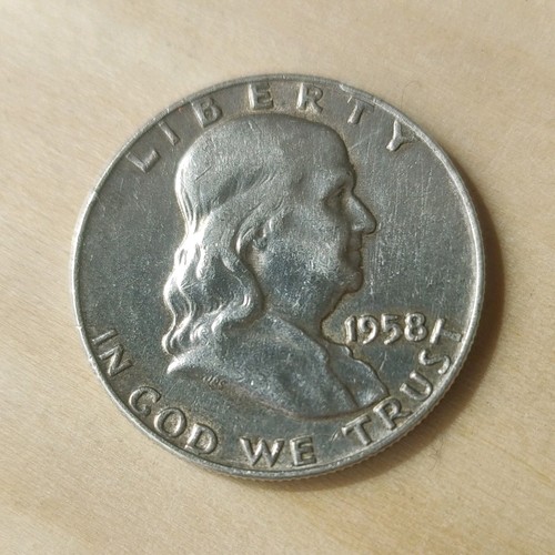 états unis half dollar - dollar, 1958