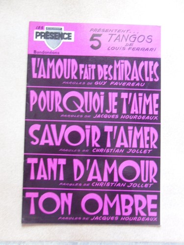 Partition amour fait - partition,