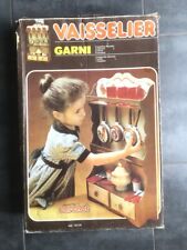 Vaisselier Garni Jouets BERCHET Vintage années 70 80 - Dinette marchande cuisine