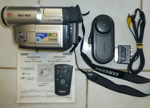 Caméscope samsung hi8 - samsung, video