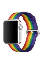 Véritable Apple Montre Tissé Nylon Bracelet Bande 38mm/40mm/41mm - 2017 Pride