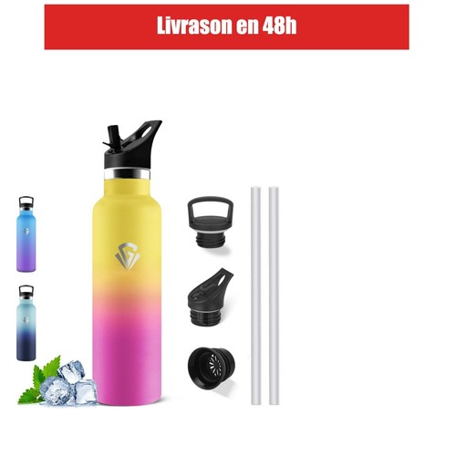 Gourde isotherme acier - 1l,
