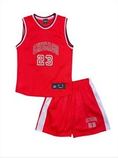 MAILLOT DE BASKET + SHORT CHICAGO  4/6/8/10/12/14/16 ANS 2021