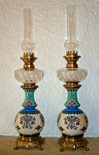 Emaux longwy lampe à - de,