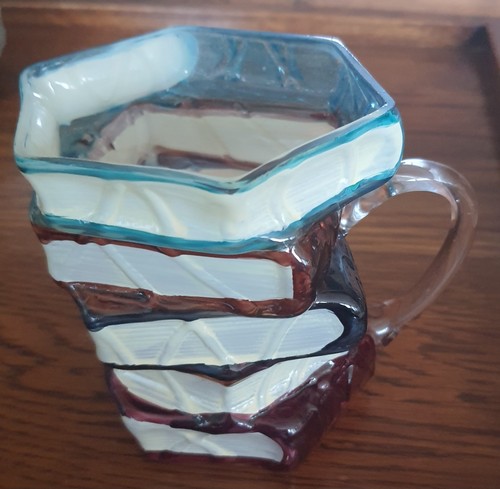 Mug livre peint tasse - de, peint,