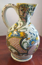 Rouen, superbe pichet à cidre de 25 cm, 18ème